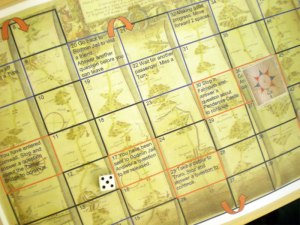 Board Game devised by Cornwall Libraries Staff for the YCC Project