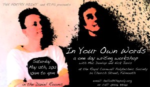 poetry and creative writing workshop in falmouth cornwall at the Poly